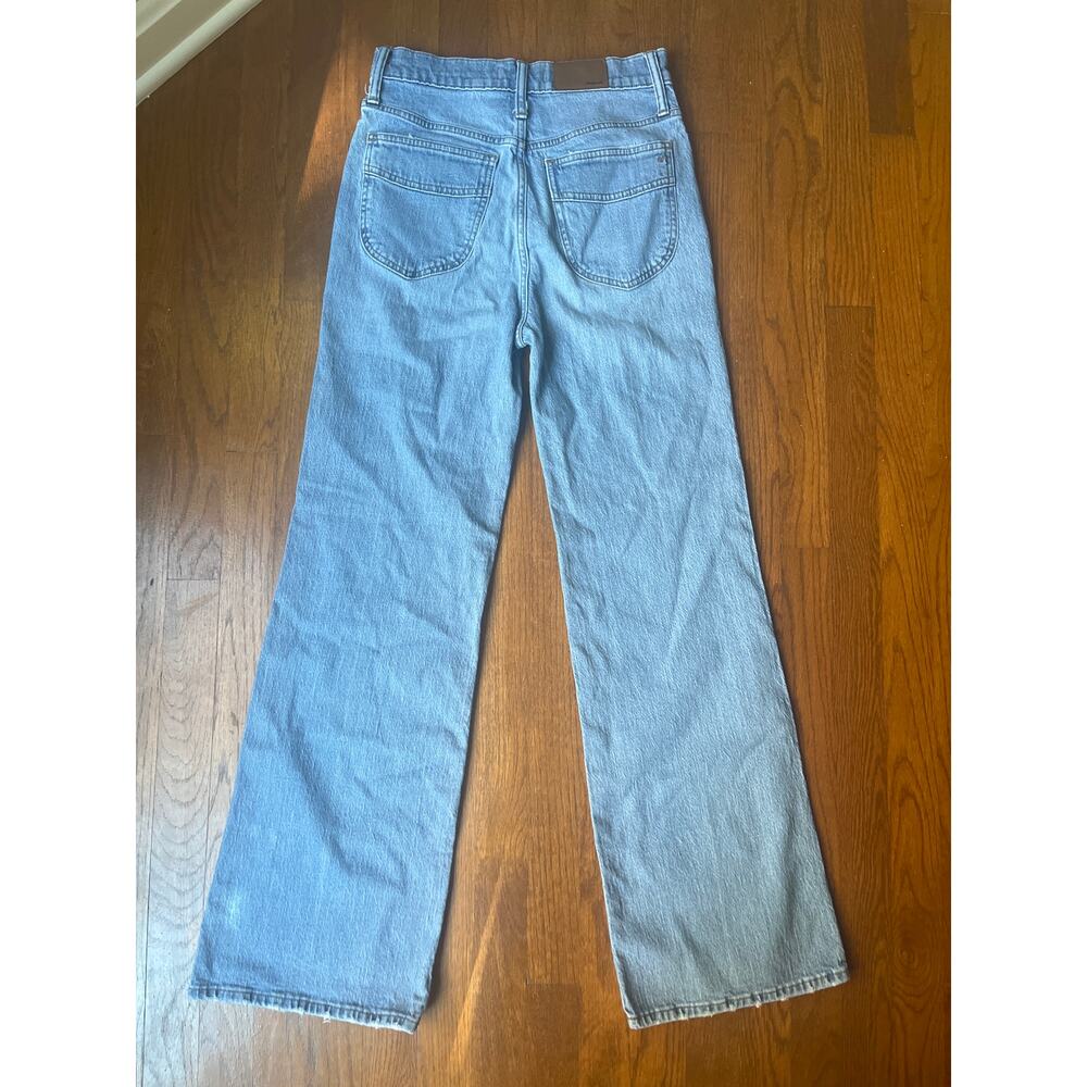 Madewell 11" High Rise Flare Jeans Size 28 - Picture 4 of 5